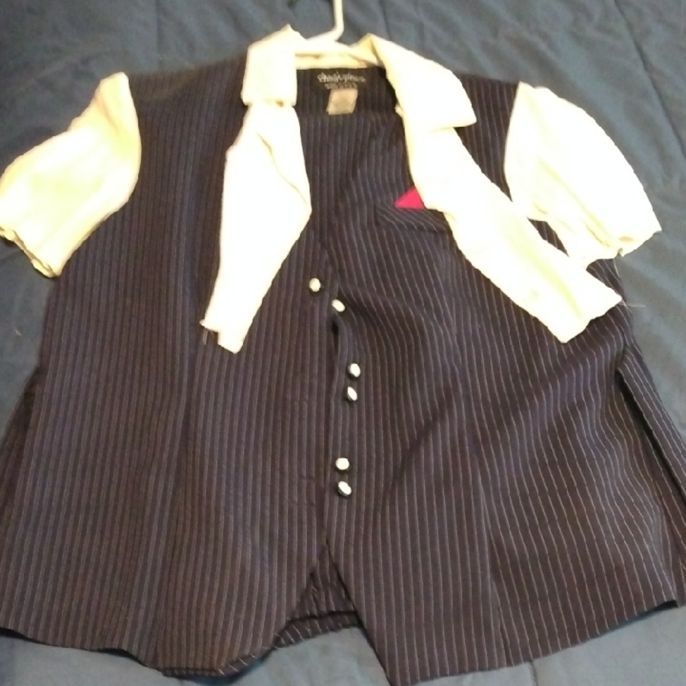 Shirt W/Ties And Pants